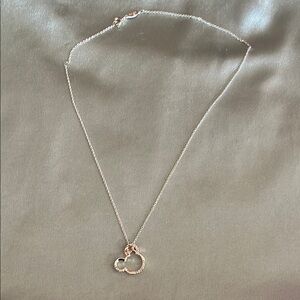 Elegant Silver Heart Necklace